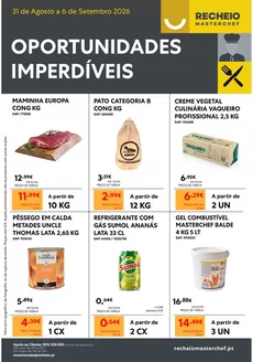 Catálogo Recheio em Palhais (Barreiro) | Recheio Oportunidades Imperdíveis | 2026-09-01T00:00:00.000Z - 2026-09-06T00:00:00.000Z