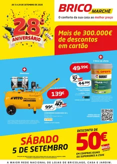 Catálogo Bricomarché | 28º Aniversário | 2026-09-05T00:00:00.000Z - 2026-09-20T00:00:00.000Z