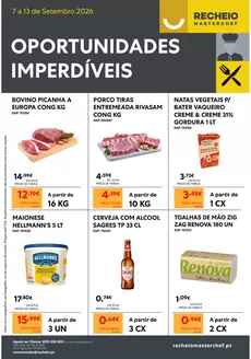 Catálogo Recheio | Recheio Oportunidades Imperdíveis | 2026-09-07T00:00:00.000Z - 2026-09-13T00:00:00.000Z