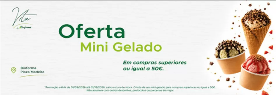 Catálogo Bioforma em Lusinde | Oferta Mini Gelado | 2026-09-09T00:00:00.000Z - 2026-12-31T00:00:00.000Z