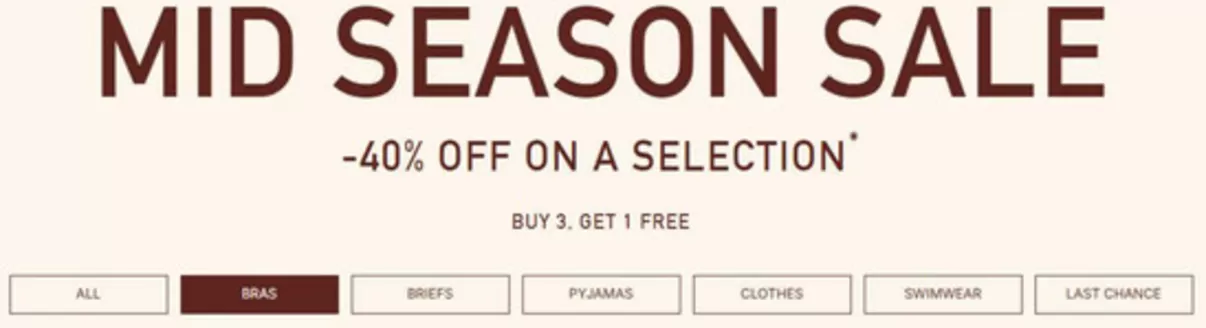 Catálogo Etam | Mid season sale | 2026-09-09T00:00:00.000Z - 2026-09-23T00:00:00.000Z