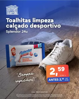 Catálogo Casa Cheia em Sonim | Toalhitas limpeza calçado desportivo | 2026-09-16T00:00:00.000Z - 2026-09-21T00:00:00.000Z