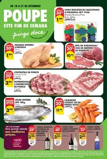 Catálogo Pingo Doce em Vacalar | Folheto Poupe Este Fim de Semana Madeira | 2026-09-18T00:00:00.000Z - 2026-09-21T00:00:00.000Z