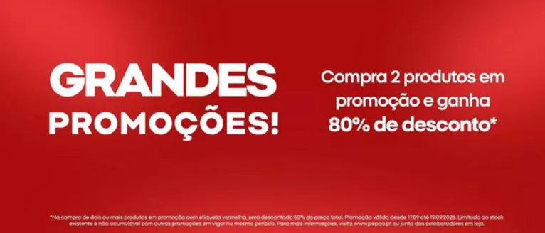 Catálogo Pepco | Grandes Promoções! | 2026-09-18T00:00:00.000Z - 2026-09-19T00:00:00.000Z