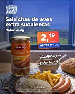 Catálogo Casa Cheia em Freixo de Baixo | Salsichas de aves extra suculentas | 2026-09-23T00:00:00.000Z - 2026-09-28T00:00:00.000Z