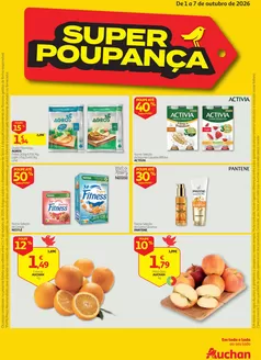 Catálogo Auchan Supermercado em Chafé | Super Poupança | 2026-10-01T00:00:00.000Z - 2026-10-07T00:00:00.000Z