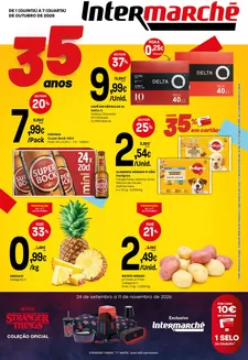 Catálogo Intermarché em Sagres | Isto é que são preços BAIXOS. | 2026-10-01T00:00:00.000Z - 2026-10-07T00:00:00.000Z