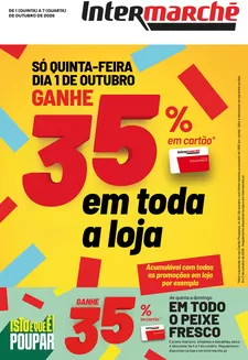 Catálogo Intermarché em Chafé | Isto é que são preços BAIXOS | 2026-10-01T00:00:00.000Z - 2026-10-07T00:00:00.000Z