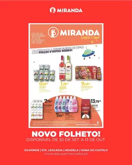 Catálogo Miranda Supermercados em Samora Correia | Folheto Miranda Supermercados | 2026-10-01T00:00:00.000Z - 2026-10-13T00:00:00.000Z