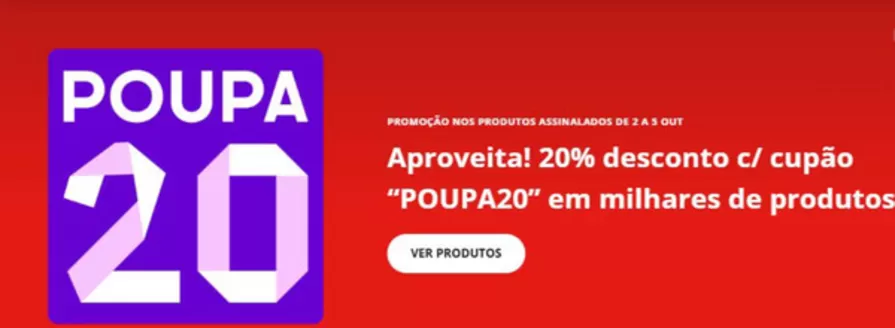 Catálogo Worten | Poupa20 | 2026-10-02T00:00:00.000Z - 2026-10-05T00:00:00.000Z