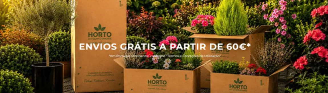 Catálogo Horto do Campo Grande | Envios grátis a partir de 60€ | 2026-10-02T00:00:00.000Z - 2026-10-16T00:00:00.000Z