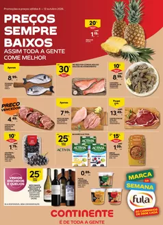 Catálogo Continente | Semanal: Preços sempre baixos | 2026-10-06T00:00:00.000Z - 2026-10-12T00:00:00.000Z