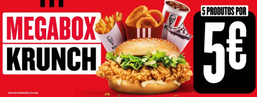 Catálogo KFC | Megabox krunch | 2026-10-06T00:00:00.000Z - 2026-10-20T00:00:00.000Z