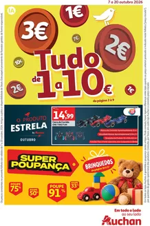 Catálogo Auchan Supermercado em Várzea do Douro | Preços Redondos + Terra do Nunca | 2026-10-07T00:00:00.000Z - 2026-10-20T00:00:00.000Z