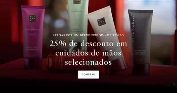 Catálogo Rituals em Febres | 25% de desconto | 2026-10-13T00:00:00.000Z - 2026-10-27T00:00:00.000Z