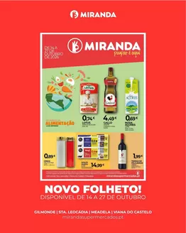 Catálogo Miranda Supermercados em Alvendre | Folheto Miranda Supermercados | 2026-10-14T00:00:00.000Z - 2026-10-27T00:00:00.000Z