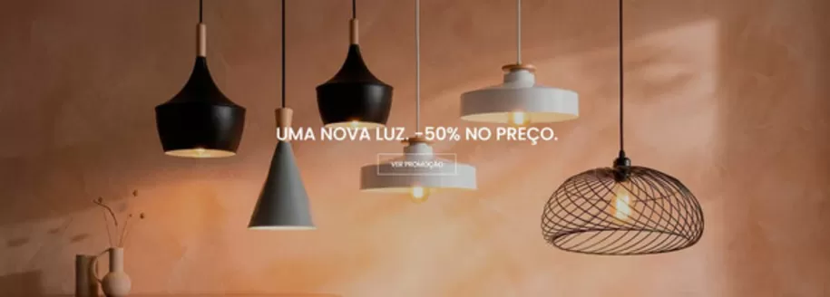 Catálogo VIVA | Uma nova luz. -50% no preço. | 2026-10-15T00:00:00.000Z - 2026-10-29T00:00:00.000Z