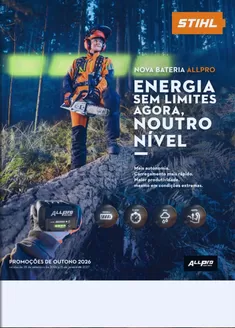 Folheto STIHL em Cantanhede | Energia SEM limites agora, noutro nível | 2026-10-15T00:00:00.000Z - 2027-01-15T00:00:00.000Z