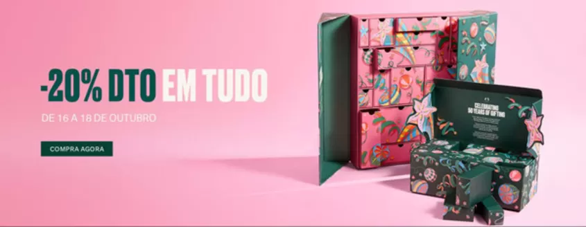 Catálogo The Body Shop | -20% | 2026-10-16T00:00:00.000Z - 2026-10-18T00:00:00.000Z
