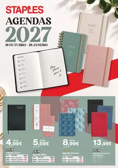 Catálogo Staples | Agendas 2027 | 2026-10-19T00:00:00.000Z - 2027-01-29T00:00:00.000Z