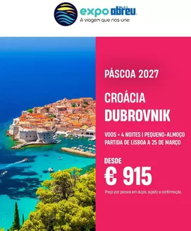 Catálogo Abreu | Dubrovnik | 2026-10-20T00:00:00.000Z - 2026-11-03T00:00:00.000Z
