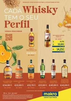 Catálogo Makro em Barrosa | Monofolha Primedrinks Whiskys | 2026-10-20T00:00:00.000Z - 2026-11-03T00:00:00.000Z