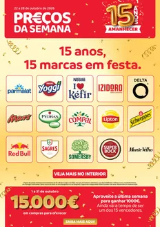 Catálogo Amanhecer | Amanhecer - Portugal Continental | 2026-10-22T00:00:00.000Z - 2026-10-28T00:00:00.000Z