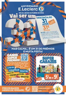 Catálogo E.Leclerc | Ampla seleção de ofertas | 2026-10-22T00:00:00.000Z - 2026-10-28T00:00:00.000Z