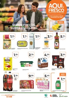Catálogo Aqui é Fresco | Folheto n21 Out Super Precos Super Escolhas | 2026-10-22T00:00:00.000Z - 2026-11-01T00:00:00.000Z