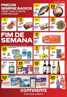Catálogo Continente Bom dia | Fim de Semanal | 2026-10-23T00:00:00.000Z - 2026-10-26T00:00:00.000Z