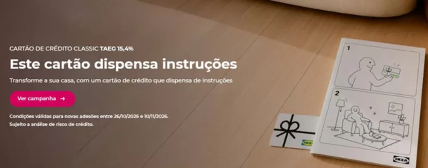 Catálogo Millennium Bcp | Este cartão dispensa instruções | 2026-10-27T00:00:00.000Z - 2026-11-10T00:00:00.000Z