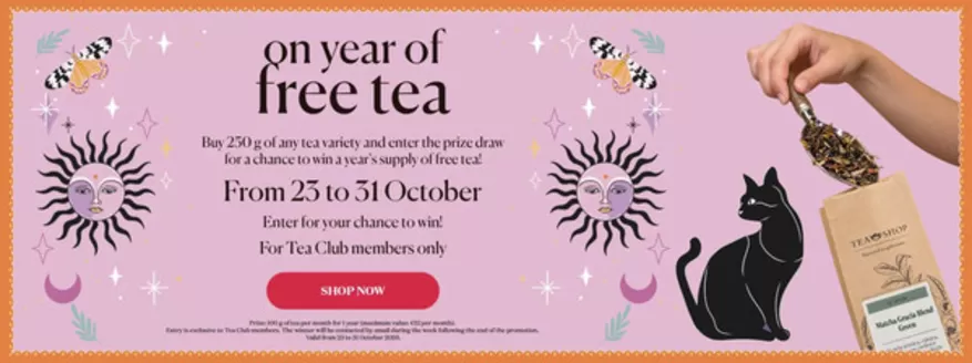 Catálogo Tea Shop em Lever | Promoçõe | 2026-10-27T00:00:00.000Z - 2026-10-31T00:00:00.000Z