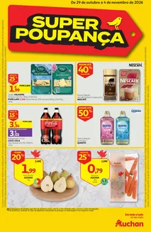 Catálogo Auchan em Anissó | Super Poupança | 2026-10-29T00:00:00.000Z - 2026-11-04T00:00:00.000Z