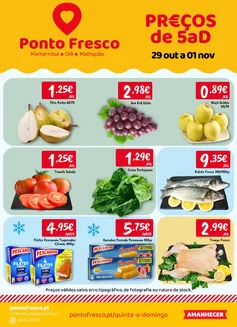 Catálogo Ponto Fresco em Avintes | Folheto Preços de 5ª a domingo | 2026-10-29T00:00:00.000Z - 2026-11-01T00:00:00.000Z