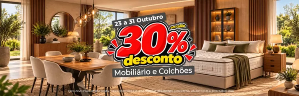 Catálogo Feira dos Sofás em Costa da Caparica | 30% | 2026-10-29T00:00:00.000Z - 2026-10-31T00:00:00.000Z
