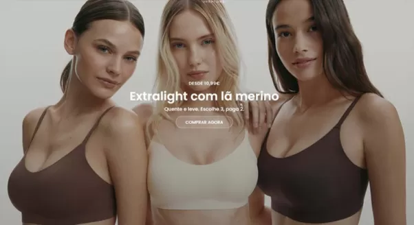 Catálogo Tezenis | Quente e leve. Escolhe 3, paga 2. | 2026-10-30T00:00:00.000Z - 2026-11-13T00:00:00.000Z
