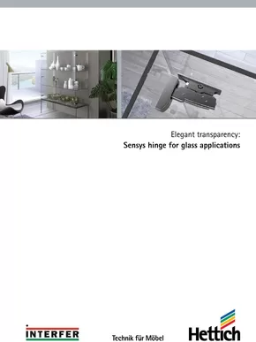 Catálogo Interfer em Almada | Hettich - Sensys Vidro | 2025-03-04T00:00:00.000Z - 2025-12-31T00:00:00.000Z