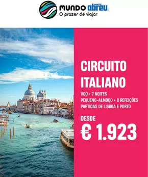 Catálogo Abreu em Maia | Circuito Italiano | 2025-03-12T00:00:00.000Z - 2025-09-30T00:00:00.000Z