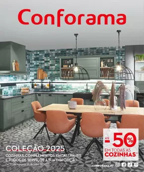 Catálogo Conforama em Vila Nova de Gaia | Até -50% Em Todas As Cozinhas | 2025-04-03T00:00:00.000Z - 2025-07-31T00:00:00.000Z