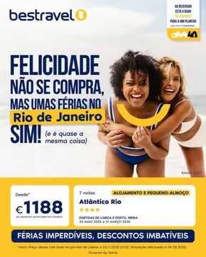 Catálogo Bestravel em Olhão | Rio de Janeiro | 2025-05-23T00:00:00.000Z - 2025-09-01T00:00:00.000Z