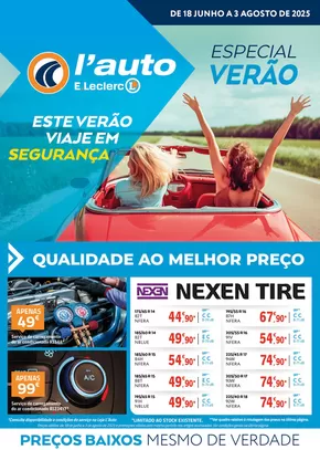 Catálogo E.Leclerc em Santa Maria da Feira | Folheto Auto | 2025-06-18T00:00:00.000Z - 2025-08-03T00:00:00.000Z