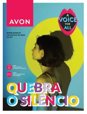 Catálogo Avon em Viseu | QUEBRA O SILÊNCIO | 2025-07-01T00:00:00.000Z - 2025-07-31T00:00:00.000Z