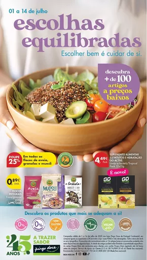 Catálogo Pingo Doce em Vila Nova de Gaia | Ofertas exclusivas e pechinchas | 2025-07-01T00:00:00.000Z - 2025-07-14T00:00:00.000Z