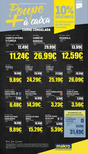 Catálogo Makro em Faro | Poupe + à Caixa - Carne Congelada | 2025-07-02T00:00:00.000Z - 2025-07-31T00:00:00.000Z