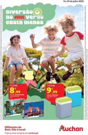 Catálogo Auchan em Almancil | Tempos livres | 2025-07-08T00:00:00.000Z - 2025-07-22T00:00:00.000Z