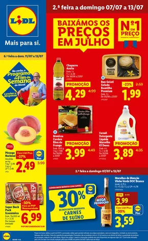Catálogo Lidl em Olhão | A partir de 07/07 | 2025-07-07T00:00:00.000Z - 2025-07-13T00:00:00.000Z