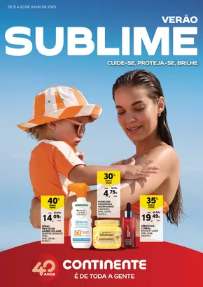 Catálogo Continente em Fundão | Verão Sublime | 2025-07-08T00:00:00.000Z - 2025-07-20T00:00:00.000Z