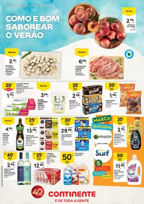 Catálogo Continente | Açores Quinzenal: Como é bom saborear o Verão | 2025-07-24T00:00:00.000Z - 2025-08-06T00:00:00.000Z