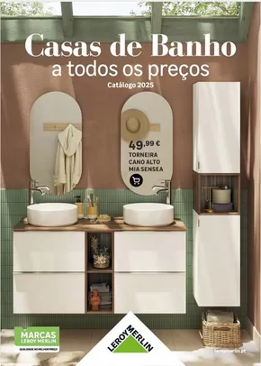 Catálogo Leroy Merlin em Lisboa | Cozinhas & Casas de Banho ! | 2025-07-28T00:00:00.000Z - 2025-08-06T00:00:00.000Z