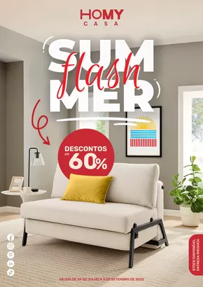 Catálogo HOMYCASA em Parchal |  Flash Summer  | 2025-07-29T00:00:00.000Z - 2025-09-03T00:00:00.000Z